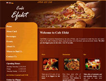 Tablet Screenshot of cafeefekt.sk